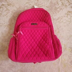 VERA BRADLEY | Fuchsia Quilted Backpack